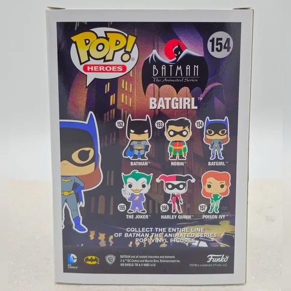 Funko POP! Batman The Animated Series Batgirl #154 Vinyl Figure - Picture 4 of 7